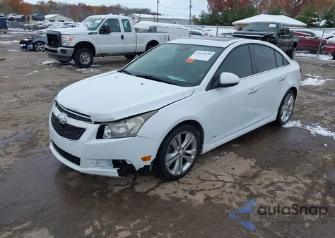 2012 Chevrolet Cruze Ltz из США, поврежденный, VIN 1G1PH5SC4C7335410